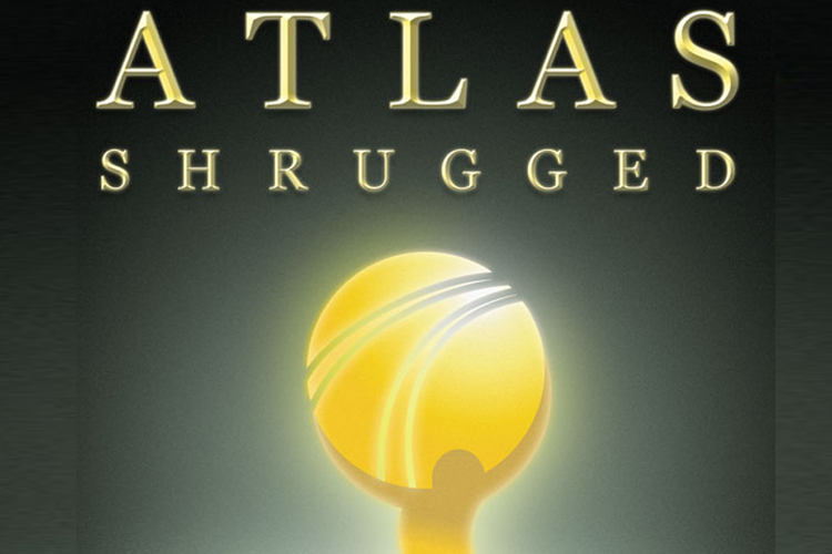 The poster for "Atlas Shrugged"