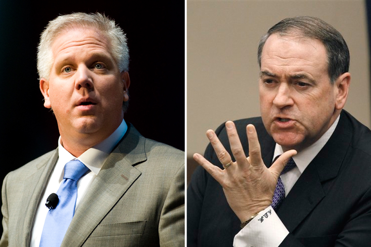 Glenn Beck and Mike Huckabee