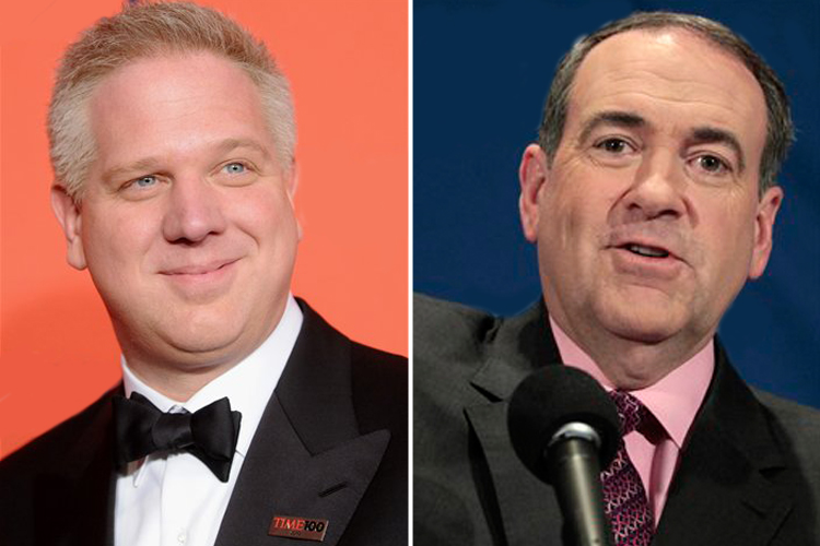 Glenn Beck and Mike Huckabee
