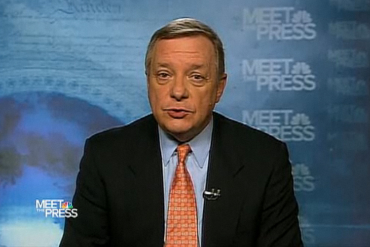 Richard Durbin on Sunday's "Meet the Press"