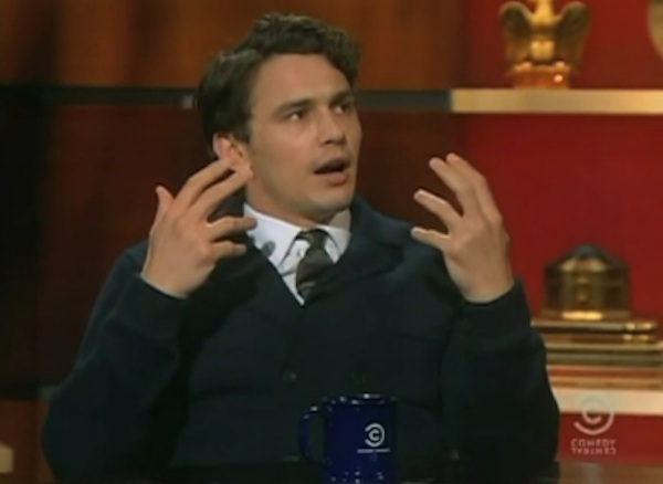 James Franco explains why he's better than us, won't get fat.