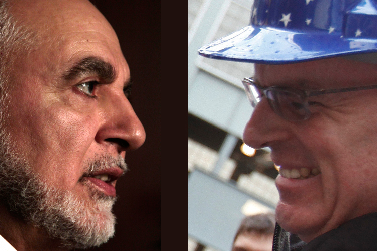 Imam Feisal Abdul Rauf and Andy Sullivan