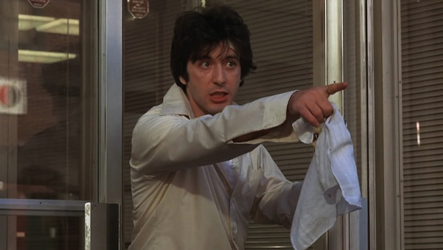 Al Pacino in Sidney Lumet's 1975 classic "Dog Day Afternoon"