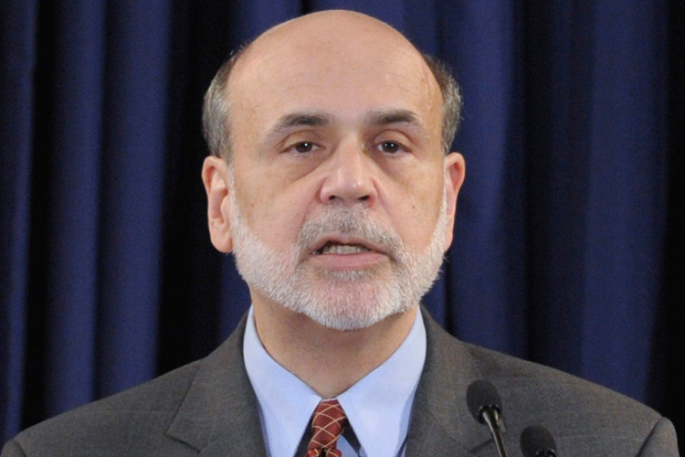 Federal Reserve Chairman Ben Bernanke speaks during a news conference at the Federal Reserve in Washington on Wednesday.