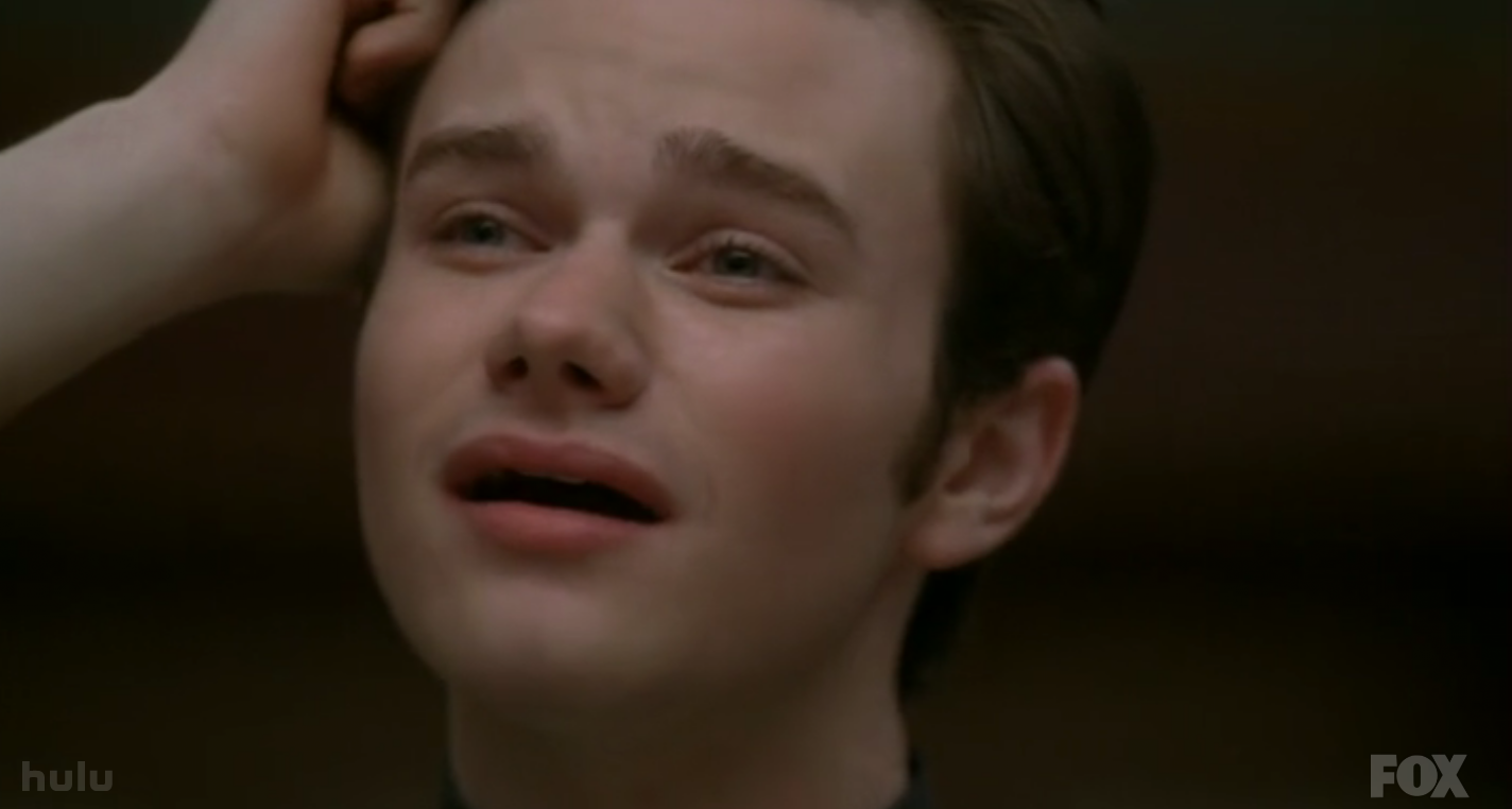 Chris Colfer on "Glee."