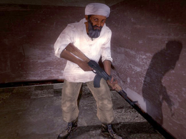 A screenshot from the video game "Kuma War"