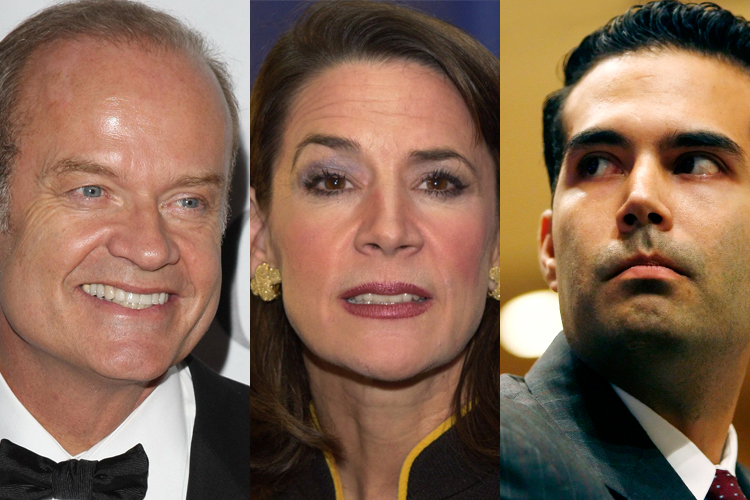 Kelsey Grammar, Katherine Harris and George P. Bush