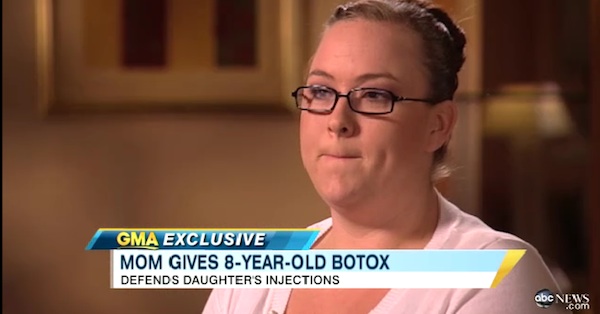 Kerry Campbell says it's safe to inject small daughter with Botox.