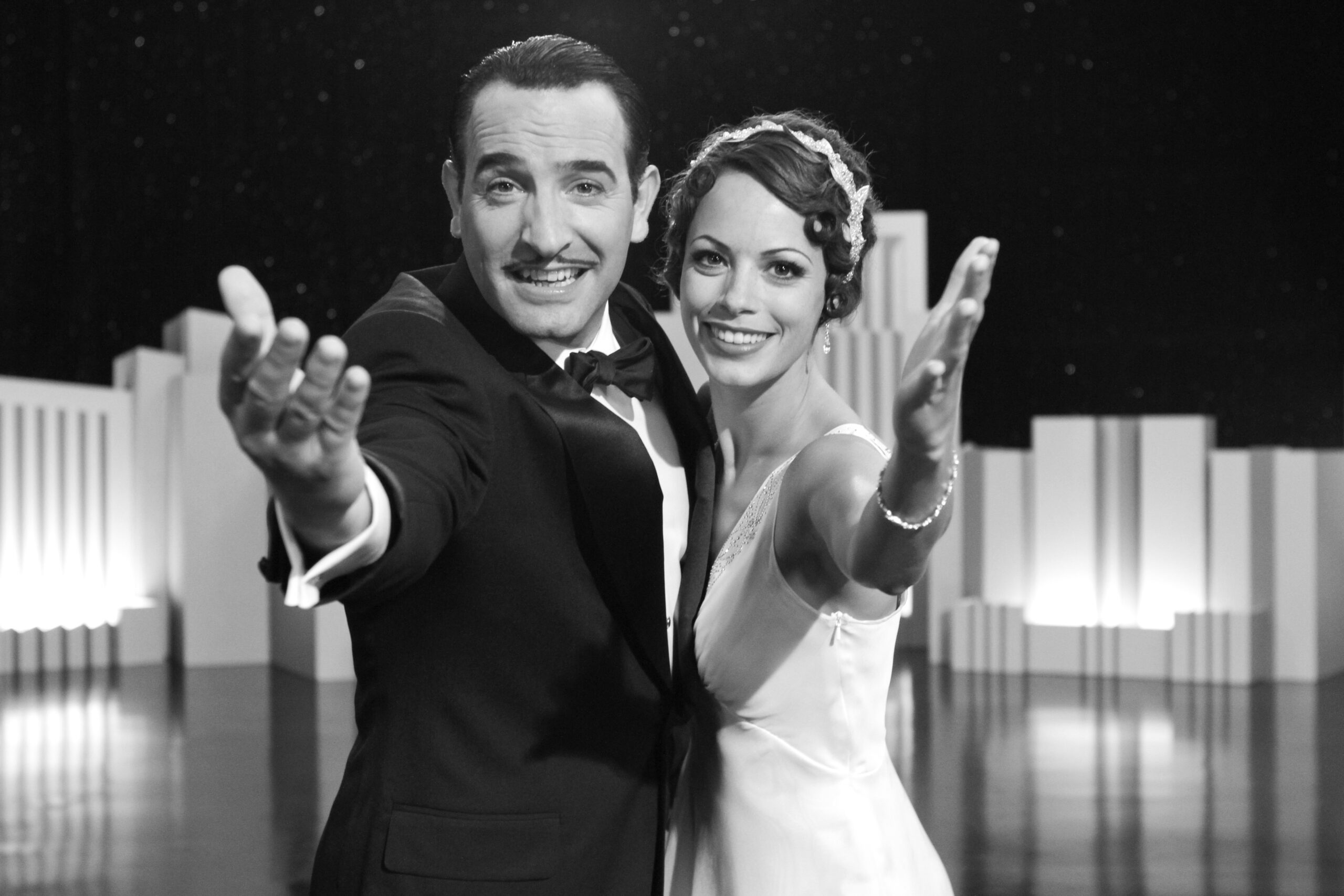 Jean Dujardin and B