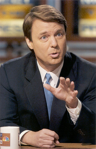 John Edwards on "Meet the Press."
