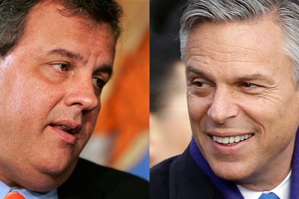 Chris Christie and Jon Huntsman