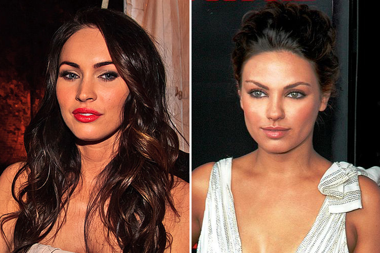 Megan Fox and Mila Kunis