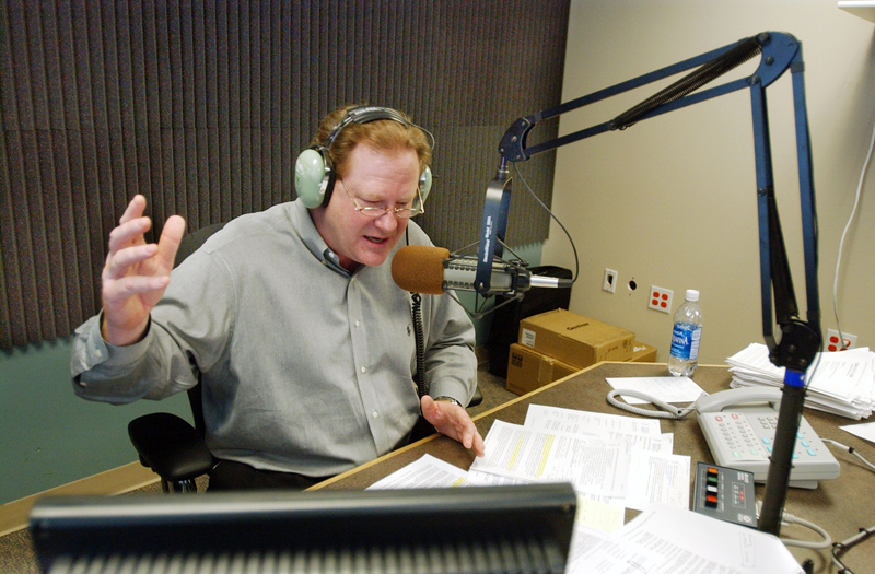 Radio talk show host Ed Schultz