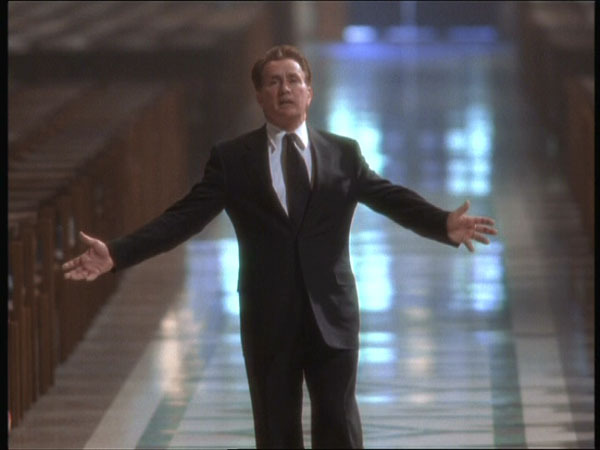 President Bartlet (Martin Sheen) on "The West Wing."