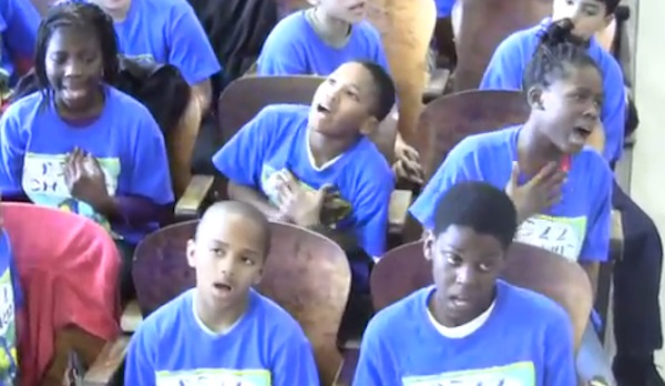 The PS22 chorus singing The Smith's.