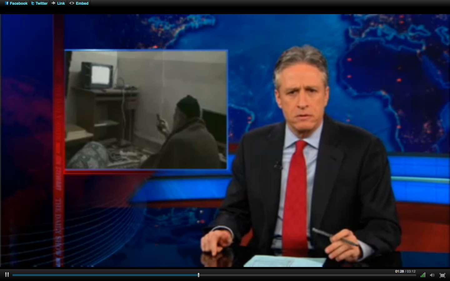 Jon Stewart on Monday night's "Daily Show."