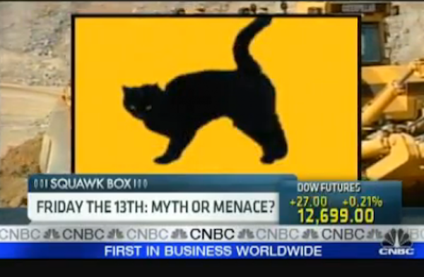 Friday the 13th on the news.
