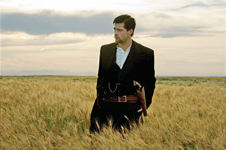 Brad Pitt stars as Jesse James in Warner Bros. Pictures? ?The Assassination of Jesse James by the Coward Robert Ford.? (Kimberly French)