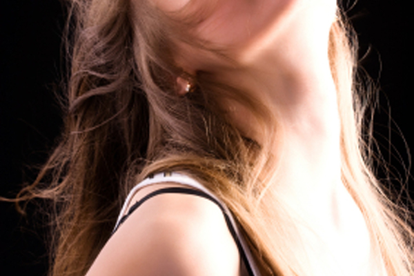 Woman delighting face. Practically orgasm. (Stas)