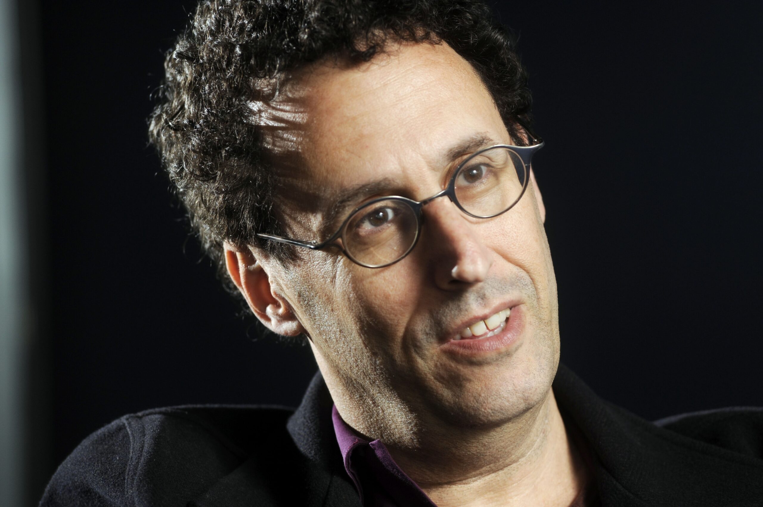 FILE - In this April 30, 2009 file photo, Tony Kushner is shown during a break from rehearsal of his new play at the Guthrie Theatre in Minneapolis, Minn. (AP Photo/Craig Lassig, file) (Associated Press)