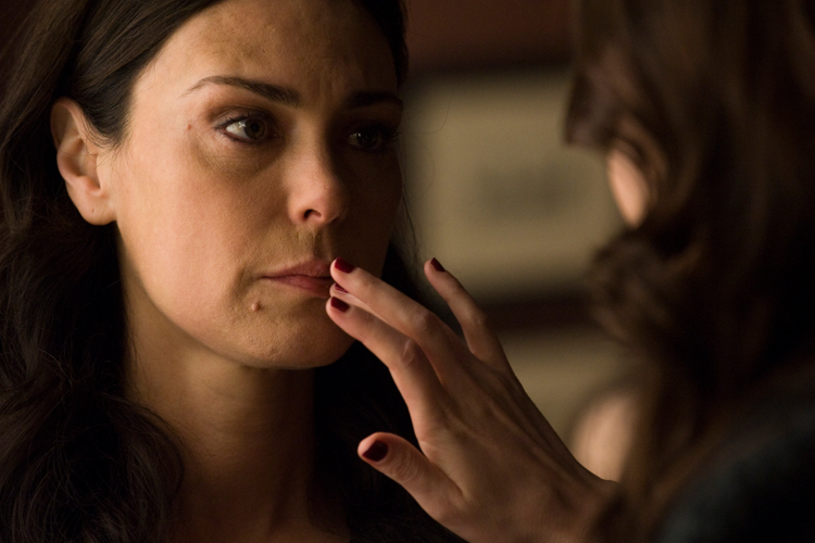 Hush, mom: Mitch Larsen (Michelle Forbes) is the only character who almost certainly isn't a murder suspect. Maybe.
