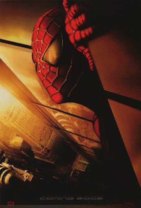 The original "Spider-Man" poster that was pulled after 9/11.