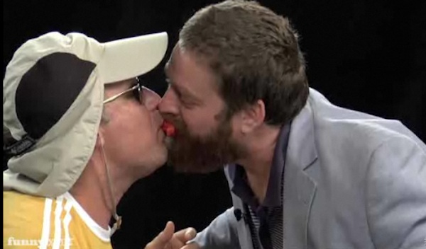 Zach Galifianakis and Will Ferrell: Bromance, realized.