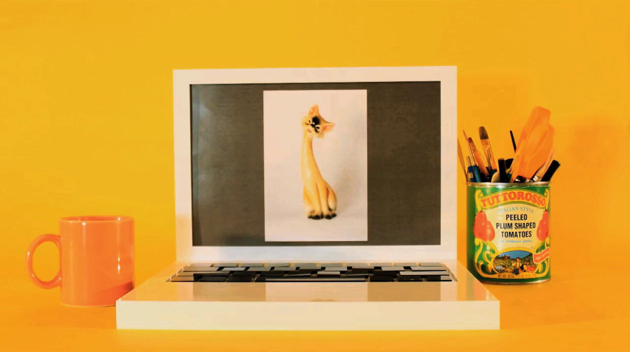 A screenshot from Nicole Pivirotto's presentation on her project entitled "Reliq"