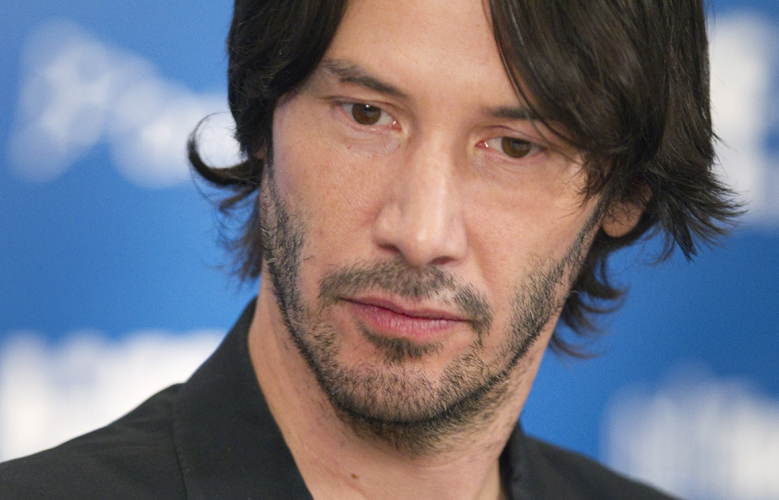 Actor Keanu Reeves attends a news conference to promote the film "Henry's Crime" during the 35th Toronto International Film Festival, September 14, 2010.  REUTERS/Fred Thornhill  (CANADA - Tags: ENTERTAINMENT) (Â© Fred Thornhill / Reuters)