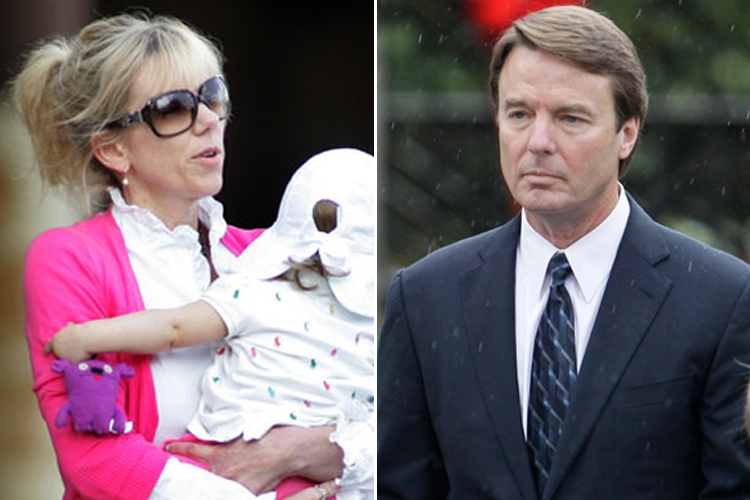 Rielle Hunter and John Edwards