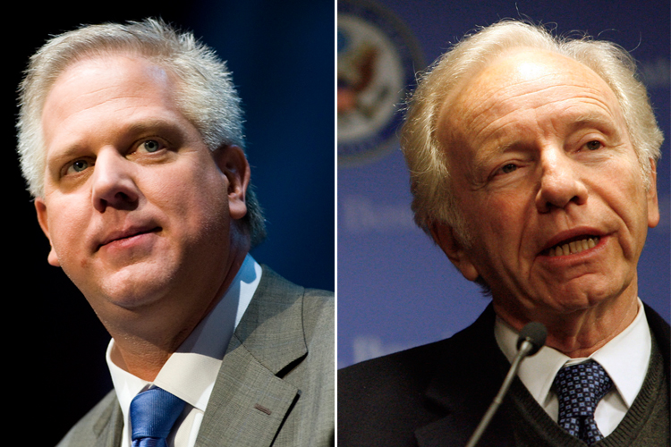 Glenn Beck and Joe Lieberman