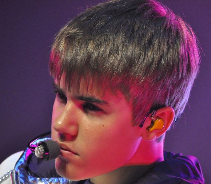 Justin Bieber, pre-Macy's attack.