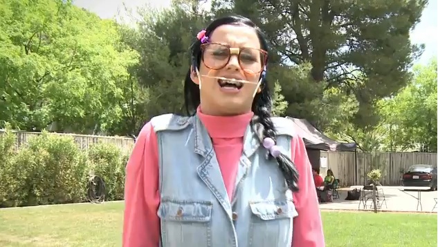 Kathy Lee Terry, the alter-ego of Katy Perry, wants more Facebook friends.