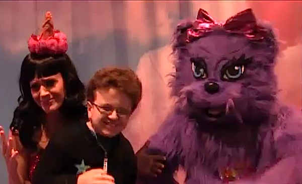 Katy Perry and YouTube star Keenan Cahill.