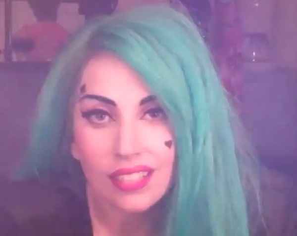Lady Gaga's homemade fan video for Clarence.