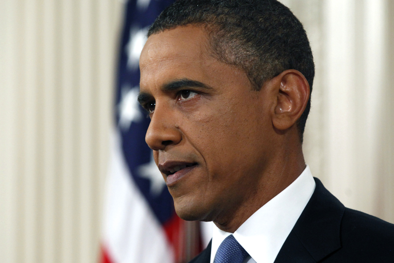 President Barack Obama delivers a televised address from the East Room of the White House in Washington, Wednesday, June 22, 2011 on his plan to drawdown U.S. troops in Afghanistan. (AP Photo/Pablo Martinez Monsivais, Pool) (Pablo Martinez Monsivais)