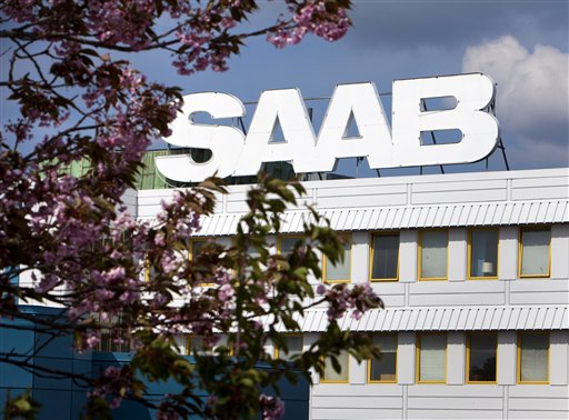 Saab Automobile's production plant in Trollhattan, south west Sweden Thursday May 12, 2011. Struggling car maker Saab Automobile faced renewed uncertainty Thursday as the financing deal with China's Hawtai Motor Group fell apart, raising fresh concerns about the company's future. (AP Photo/Thomas Johansson)   SWEDEN OUT (AP)