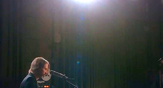 Thom Yorke performs "Staircase," a bonus track from his "The King of Limbs" live session airing on the BBC.