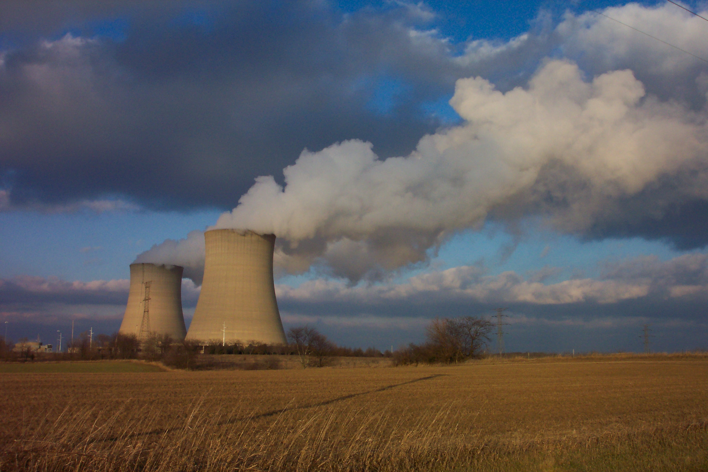 The Byron Nuclear Generating Station in Ogle County, Illinois