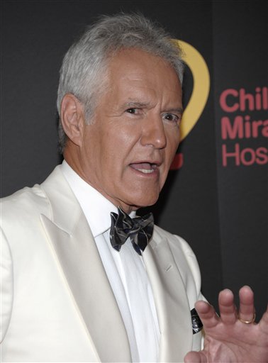Television personality Alex Trebek arrives at the 38th Annual Daytime Emmy Awards in Las Vegas on Sunday, June 19, 2011. (AP Photo/Dan Steinberg) (AP)