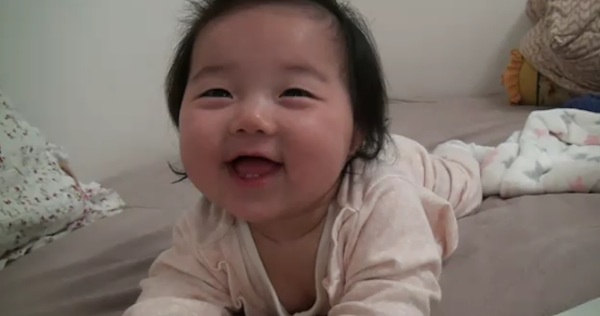 Baby remains unaffected by a case of the Mondays.