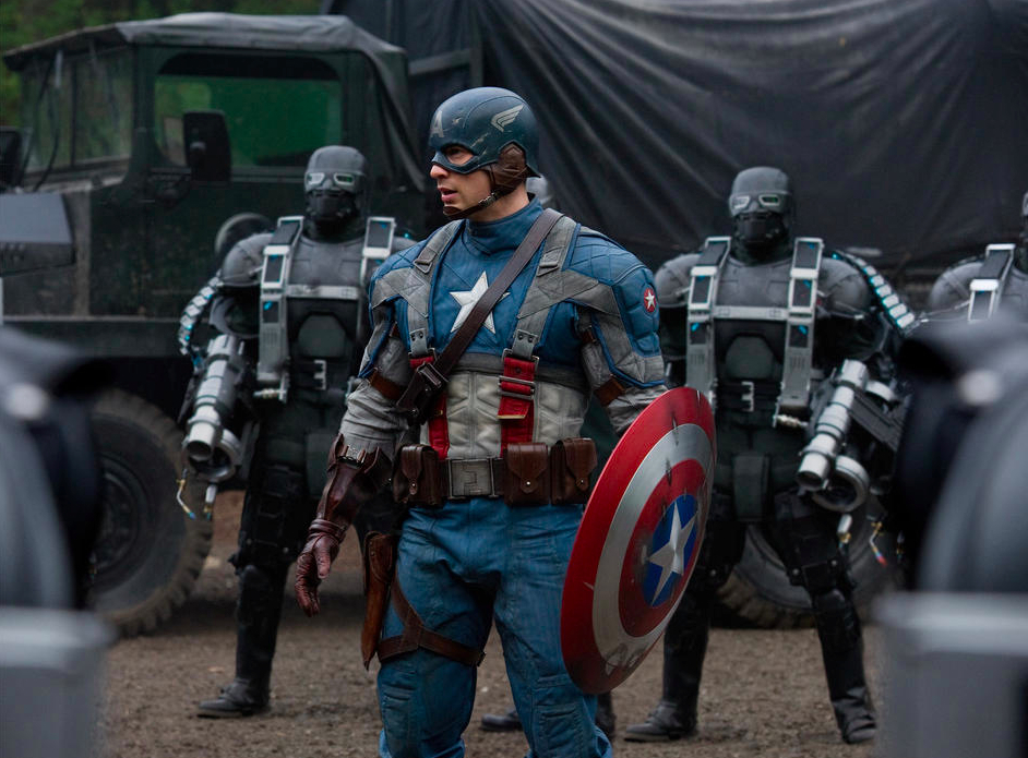 A scene from "Captain America: The First Avenger."