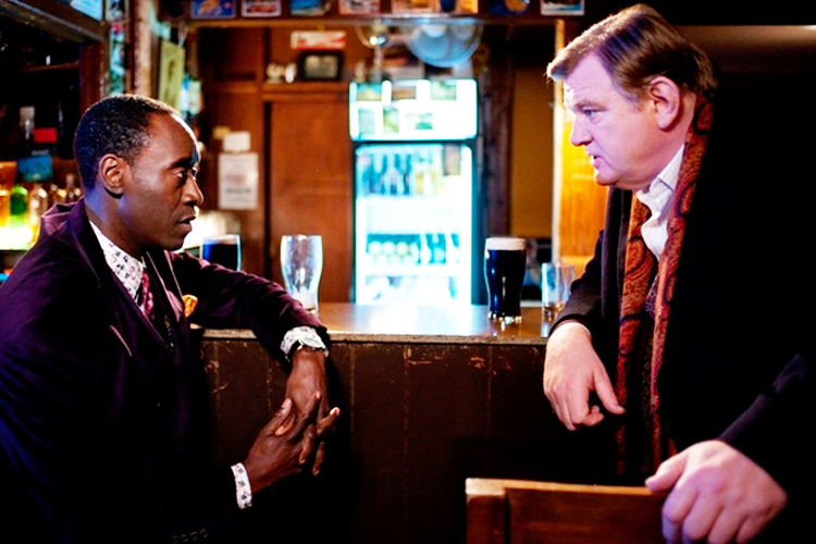 Don Cheadle and Brendan Gleeson in "The Guard"