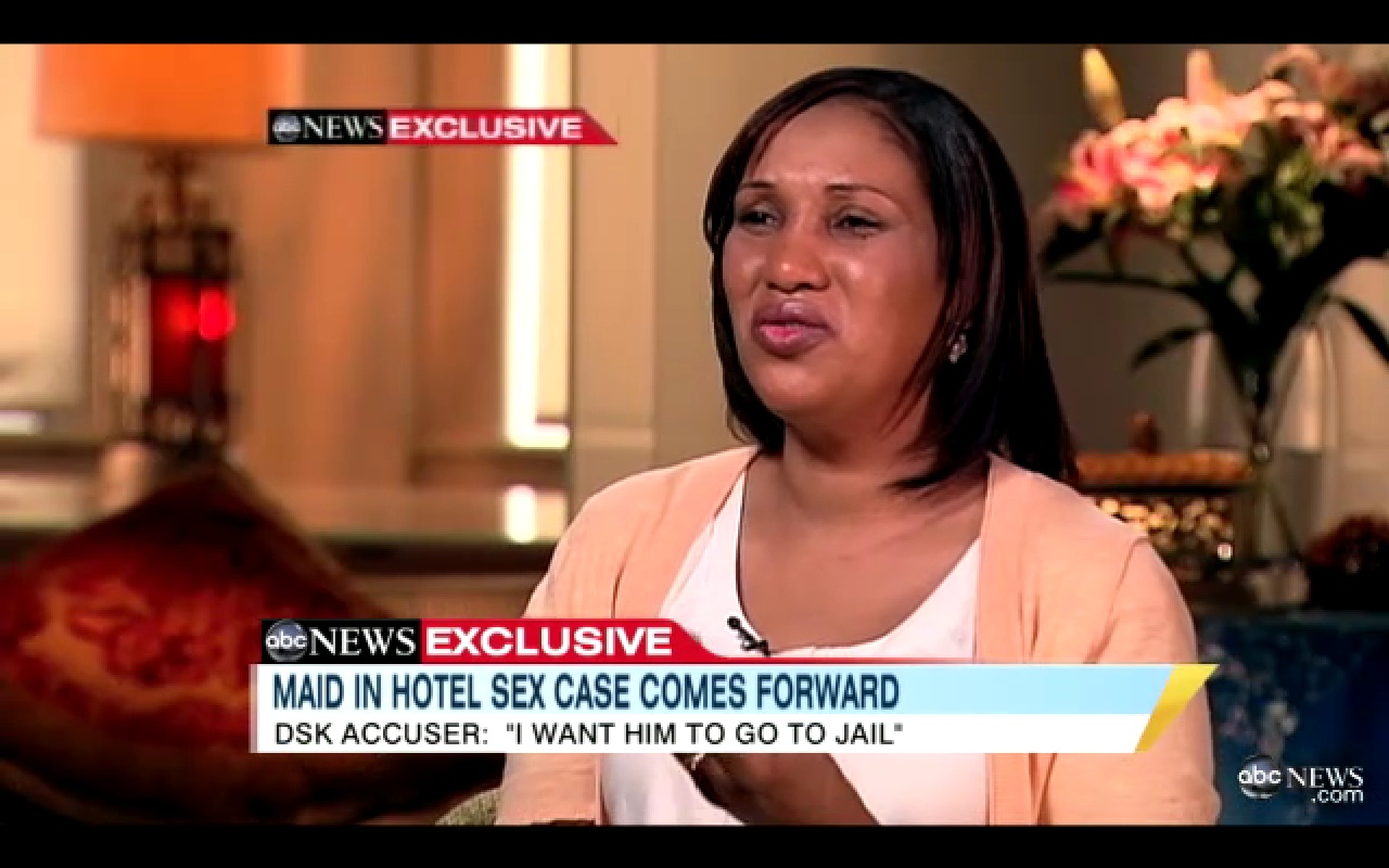 Nafissatou Diallo speaks to ABC News' Robin Roberts