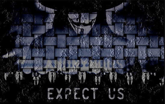 Screen grab from the AnonPlus homepage, Monday.