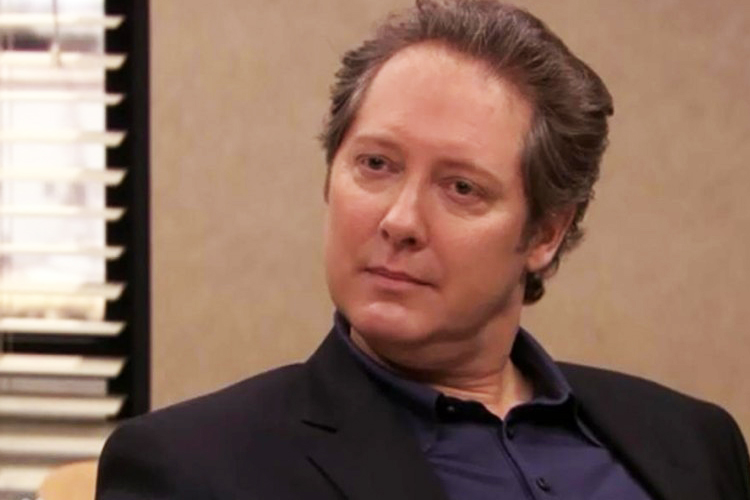 Hired: James Spader. Job: Boss of Dunder-Mifflin.