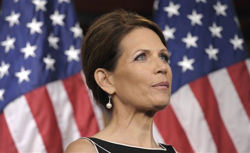 FILE - In this July 13, 2011 file photo, Republican presidential candidate, Rep. Michele Bachmann, R-Minn. takes part in a news conference on Capitol Hill in Washington. So long death panels. Hello "rationing" board. An independent panel authorized by President Barack Obama's health care law to control excessive Medicare cost increases is drawing heavy fire from Republicans. Nearly every health industry lobbying group is pushing for its repeal, as are some consumer advocates. GOP lawmakers call it a rationing panel, and at least one has suggested seniors will die from its decisions.  (AP Photo/Susan Walsh, File) (AP)