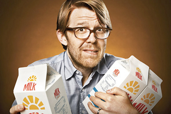 Detail from Milk's new advertising campaign