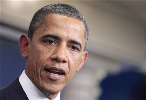 President Barack Obama discusses the continuing budget talks, Tuesday, July 19, 2011, in the the briefing room of the White House in Washington.  (AP Photo/Manuel Balce Ceneta) (AP)