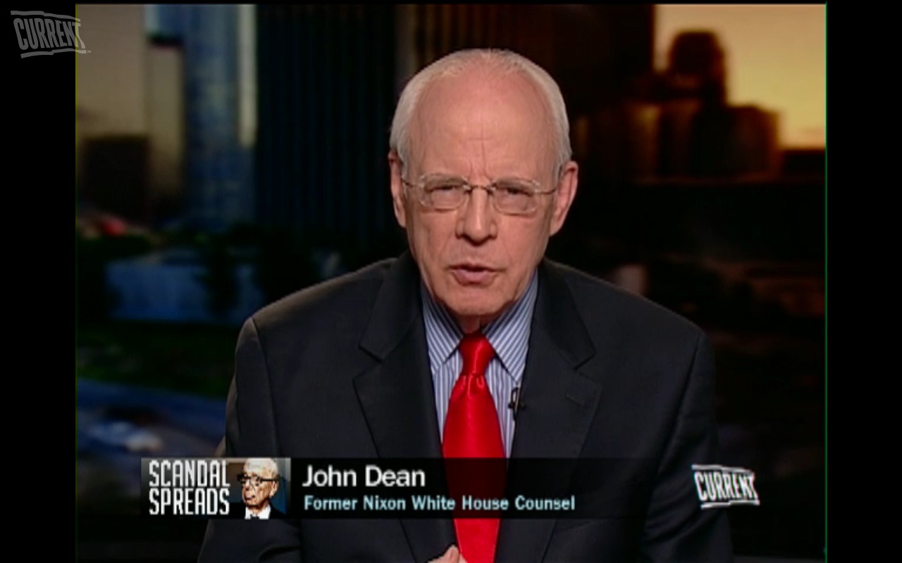 John Dean, former Nixon White House counsel